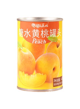 新鲜砀山水果黄桃罐头无添加正品