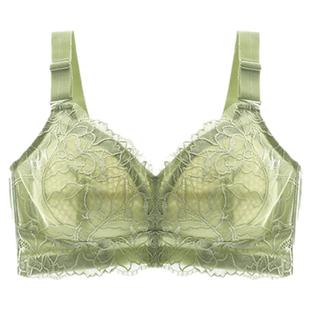 古今薄全罩杯大胸显小超薄透气内衣女无钢圈大码夏季收副乳调整型