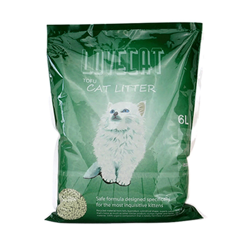 爱宠爱猫绿茶吸水除臭豆腐猫砂