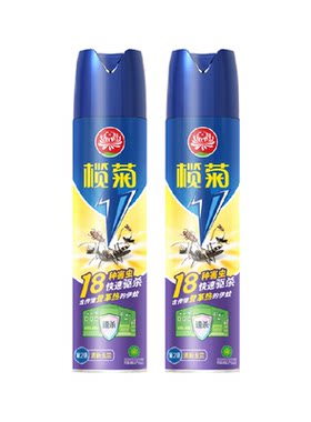 榄菊气雾杀虫剂快速杀虫驱蚊灭蚊
