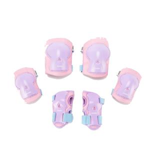 迪卡侬儿童护具专业轮滑滑板溜冰男女童防护装备护膝护肘套装ENR3