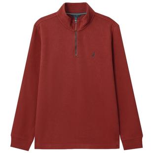 【新年款】NAUTICA/诺帝卡男装秋冬全棉柔软透气半开襟polo衫