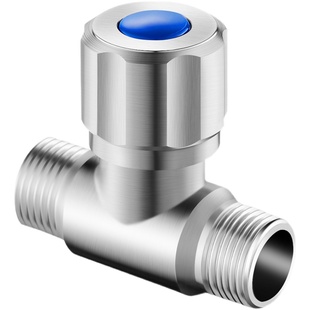 304不锈钢内外丝直通阀4分三角阀双外丝双内丝自来水开关阀门家用