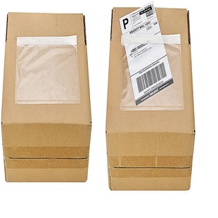 短边开口自粘袋背胶袋发票袋外箱背贴物流快递运单袋防水单透明袋