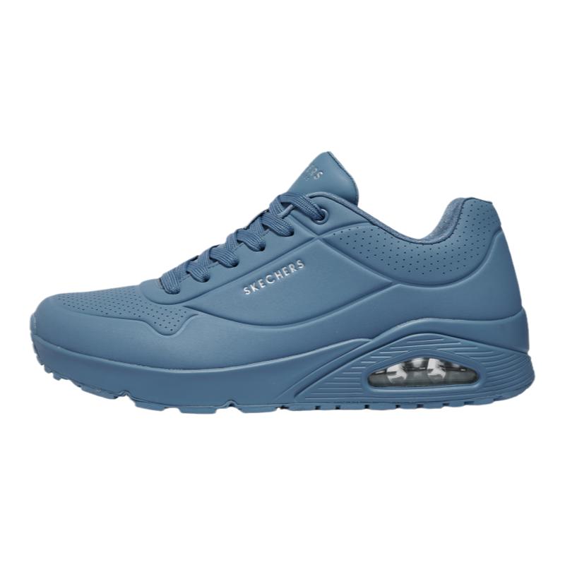 Skechers斯凯奇男鞋秋冬缓震回弹复古慢跑鞋休闲气垫运动鞋52458