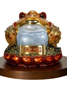 彩铜金蟾招财进宝摆件高档礼品