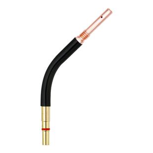 二保焊枪配件弯管弯脖鹅颈弯头KR200A350A500A气保焊机耐高温枪头