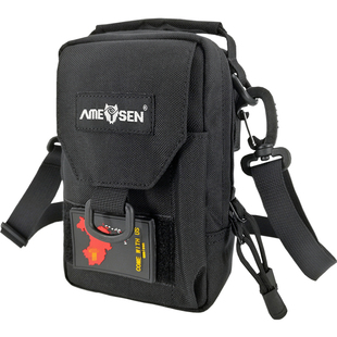 阿迈森手机钥匙包战术小腰包跑步运动手机腰包穿皮带斜挎小包男士