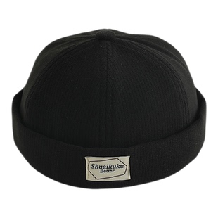 儿童帽子春秋冬季地主帽韩版字母男宝宝保暖瓜皮帽婴幼儿防风帽潮