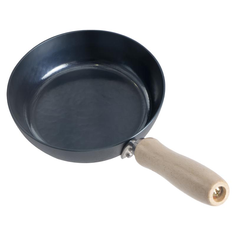 辅食小铁锅早餐锅泼油热油小锅煎锅无涂层家用不易粘煎蛋小团圆