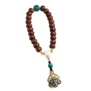 老凤眼菩提子手持手串男女文玩配饰机刷成品盘玩佛珠精品财神吊坠