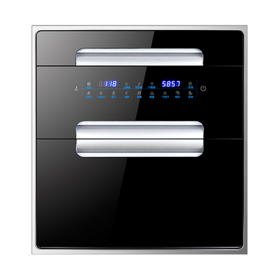 万宝新款消毒柜嵌入式家用型厨房小型三层120L大容量碗筷消毒碗柜