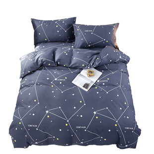 全棉被套单件100%纯棉被罩1.5m学生宿舍单人1.8m2.0米2.3m双人