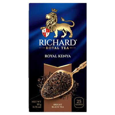 瑞查得RICHARD肯尼亚红茶英式红茶独立袋泡茶俄罗斯进口红茶包
