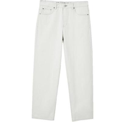 907杰克琼斯男装阔腿裤春季牛仔裤纯色水洗宽松休闲长裤子男款