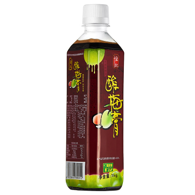 恒记浓缩酸梅膏饮料1kg