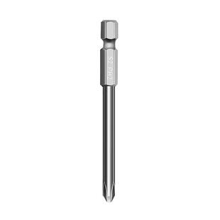 电动十字批头气动风批加长螺丝刀咀S2合金钢手电钻枪头起子带磁性