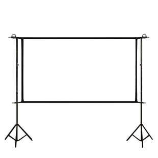 双支架幕布户外投影布幕布户外露天电影幕布户外幕布100寸120寸150寸投影幕布支架式户外露营投影仪幕布一体