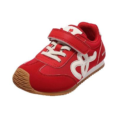 百丽轻便复古德训鞋休闲跑步板鞋