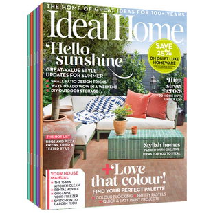 【单期/外刊订阅】Ideal Home 理想家庭 2023/24/25/26年订阅12期 英国家居装饰设计英文英语杂志