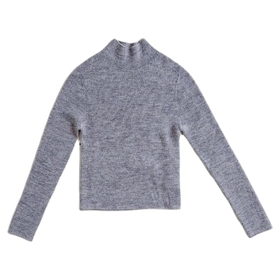 Little家 Dua perla FW25儿童纯色羊毛衫 精纺羊毛针织上衣