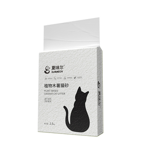 夏咪尔纯豆腐猫砂除臭去尿味5公斤