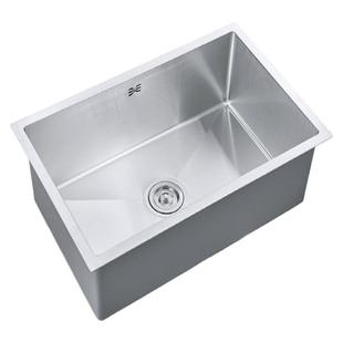 柔美家用嵌入式手工集成智能水槽纳米304不锈钢洗菜盆6543洗杯器