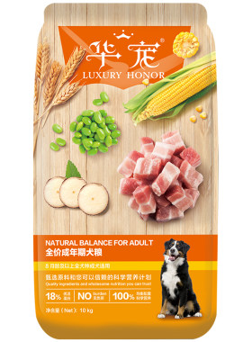 华宠狗粮壮骨补钙成犬通用型