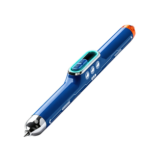 黑色科技感幻影潜艇中性笔高颜值ins风顺滑双芯按动笔水笔签字刷题笔速干顺滑初中生专用红色标记碳素圆珠笔