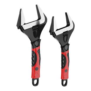 易之力活动扳手工具活口大开口多功能卫浴板子搬手万用万能活板手