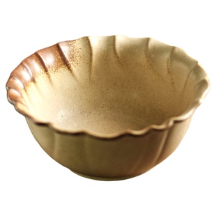 高端个人专用碗花边碗陶瓷大碗汤碗高颜值餐具日式汤面碗菜碗家用