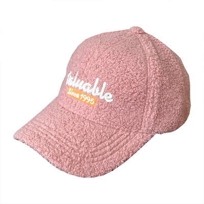 帽子羊羔毛绒冬季爆款刺绣百搭