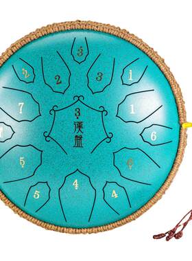 汉盘12寸15音C调D调空灵鼓送鼓架