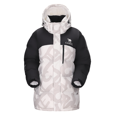 骆驼户外羽绒服冬季新款女款男款防风防泼水拒水绒外套加厚面包服