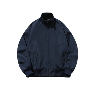 悟空有货美式复古cleanfit短款飞行员夹克男春季潮牌宽松百搭外套