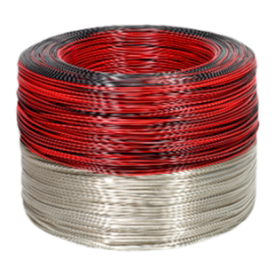 2468双并线电器内部链接线电源线阻燃环保双并平行镀银线导线引线