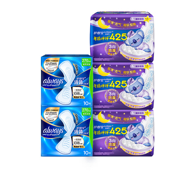 护舒宝液体卫生巾日夜组合装