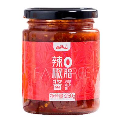 0脂肪蒜蓉辣椒酱下饭酱调味辣酱