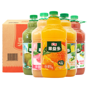 汇源果汁橙汁2.5L*6桶整箱批发家庭装猕猴桃汁桃复合果汁聚餐饮料