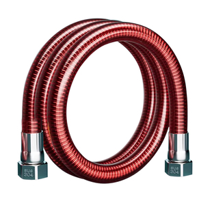 6分波纹管DN20壁挂炉燃气热水器高压管防爆加粗304不锈钢金属软管