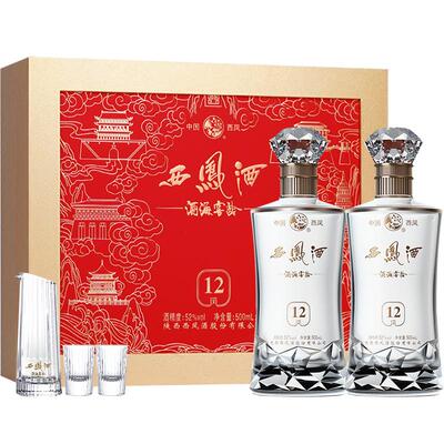 西凤酒海窖龄12年52度凤香送礼