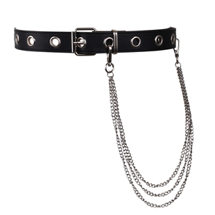 小众欧美蝴蝶链条腰带装饰朋克裤链子配饰jk制服嘻哈皮带免打孔潮