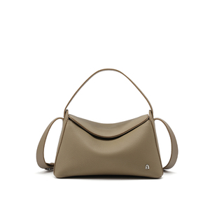 拉菲斯汀头层牛皮FUFU包包女2025新款秋冬真皮包斜挎包手提饭盒包