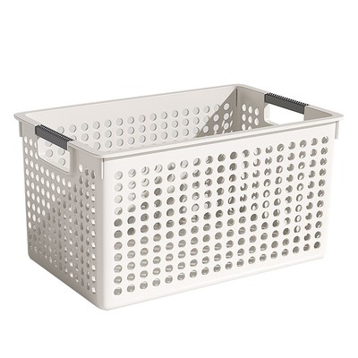 厨房收纳筐家用橱柜塑料储物盒子