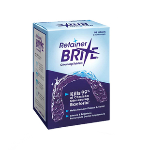Retainer Brite美国进口清洁片隐形牙套保持器隐正适美消毒泡腾片