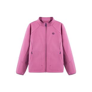 【户外软壳衣】半度闲女童冬装加绒加厚外套洋气新款儿童棉衣潮