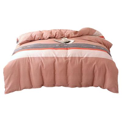 纯棉被套单件加厚磨毛秋冬100全棉单人简约双人被罩150x200x230cm