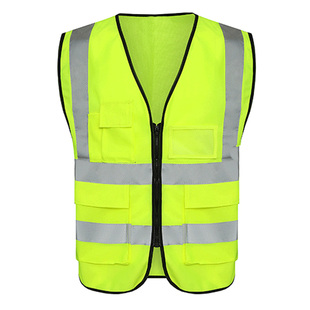 反光背心马甲反光安全服道路施工反光服环卫保洁马甲骑行印字包邮