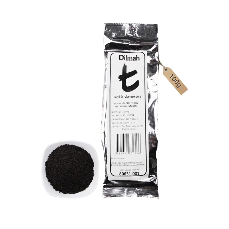 Dilmah迪尔玛t伯爵红茶茶叶袋装100g伯爵茶伯爵红茶奶茶