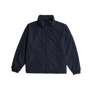 G-STAR RAW百搭男士运动立领痞帅防泼水藏蓝色夹克外套男潮D26114